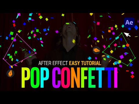 After Effects Double Pop Confetti Party Popper Easy Tutorial