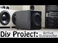 DIY BUILD - ACTIVE DAYTON ULTIMAX SUBWOOFER DIY BUILD - ACTIVE DAYTON ULTIMAX SUBWOOFER