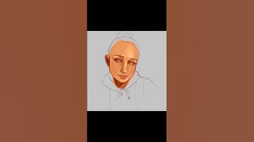 Portrait study ✍️ #art #digitalart #portraitdrawing #speedpaint #procreate