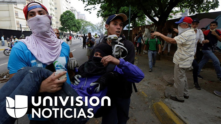 Al menos 11 muertos dejaron las protestas contra el gobierno de Maduro en Venezuela