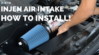 How to install an Injen Intake! (BMW F30)