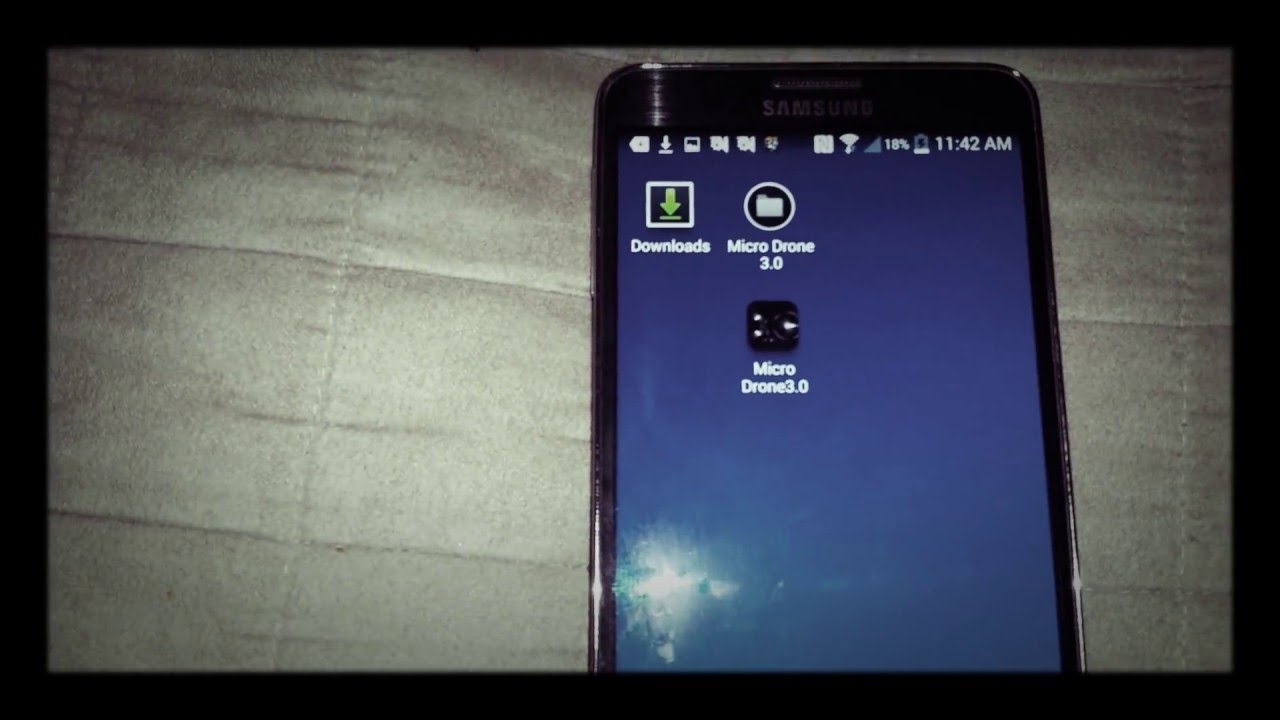 Micro Drone 3.0 Samsung Android App fix - YouTube