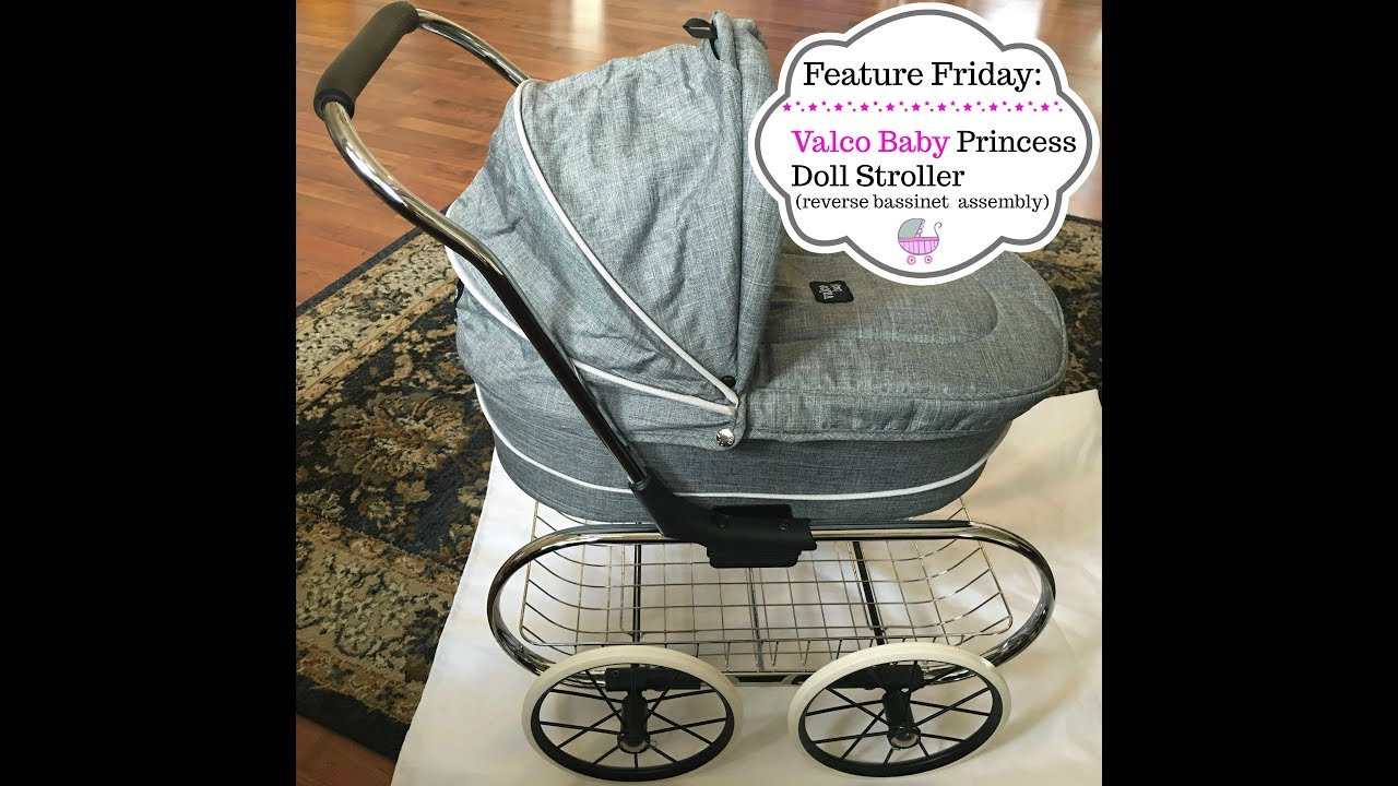 princess doll stroller