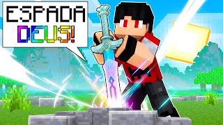 P3DRU conseguiu a ESPADA DEUS no Minecraft