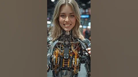 Sweden's Realistic Robot Woman Acts Like a Real Human #robot