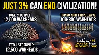 How Many Nuclear Warheads Could Collapse Civilization?(100 Nukes Could Change Everything)