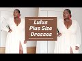 Lulus Plus Size Summer Dress Haul | Try On & Review