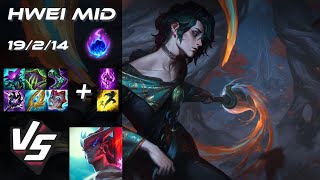 MID Hwei vs Yone - EU Challenger Patch 14.10