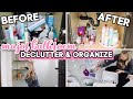 *NEW* MAJOR BATHROOM DECLUTTER, ORGANIZE & CLEAN WITH ME!