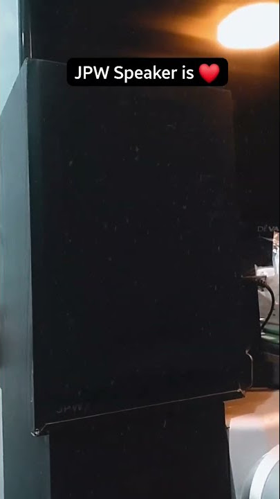 JPW Speaker Test