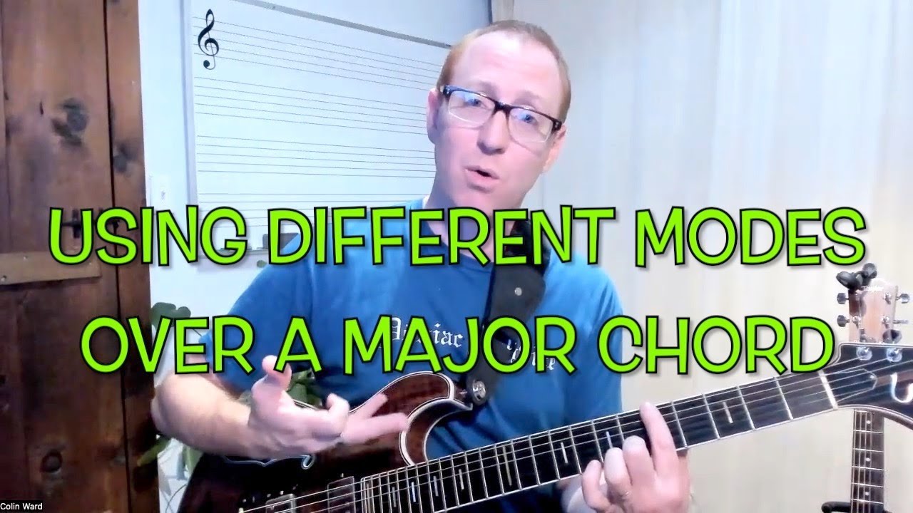 How to Solo Using Different Modes Over A Major Chord - YouTube