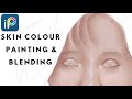 How I PAINT and BLEND Skin Colour | Ibispaint X (Real-Time Painting Process)