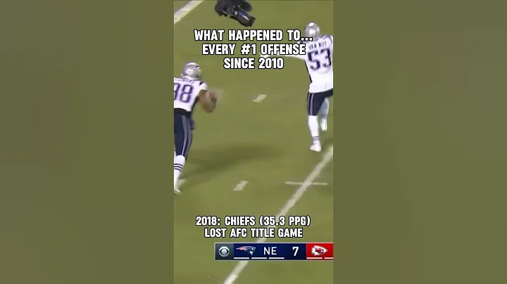 What Happened to Every NFL Number One Offense Since 2010: Part 2 🔥 #football #nfl #nflfootball