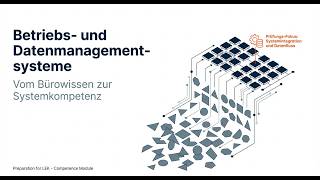 Datenmanagement - Lebenszyklus von einer Information von der Erfassung bis zur Archivierung