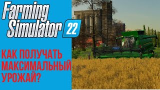 💯 Как постоянно получать максимальный урожай в Farming Simulator 22 и причем тут камни?