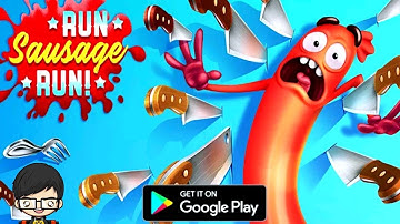 Run Sausage Run! Gameplay Full HD (Android /IOS) by Crazy Labs by TabTale