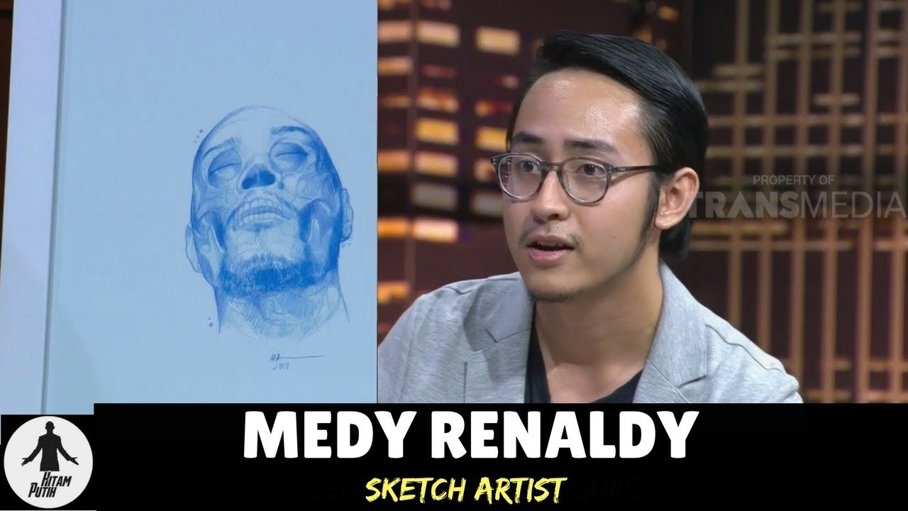 MEDY RENALDY SKETCH ARTIST HITAM PUTIH 24 01 18 3 4 YouTube