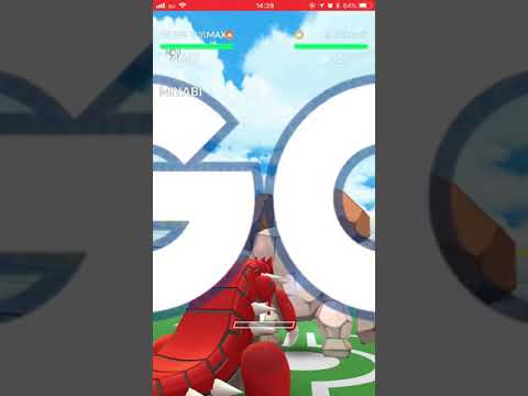 [ポケモンGO] レジロック 初レイド ゲッチャレまで
