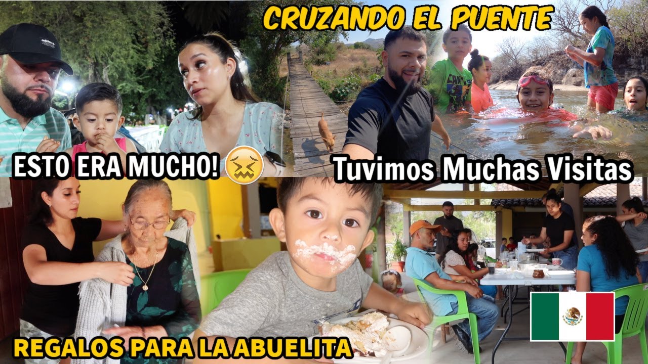 NOS LLEGÓ VISITA AL RANCHO🎁🤩 |CELEBRAMOS A TODOS 🎂🥳///SALIMOS HUYENDO DEL RESTAURANTE🤦🏻‍♀️😮‍💨