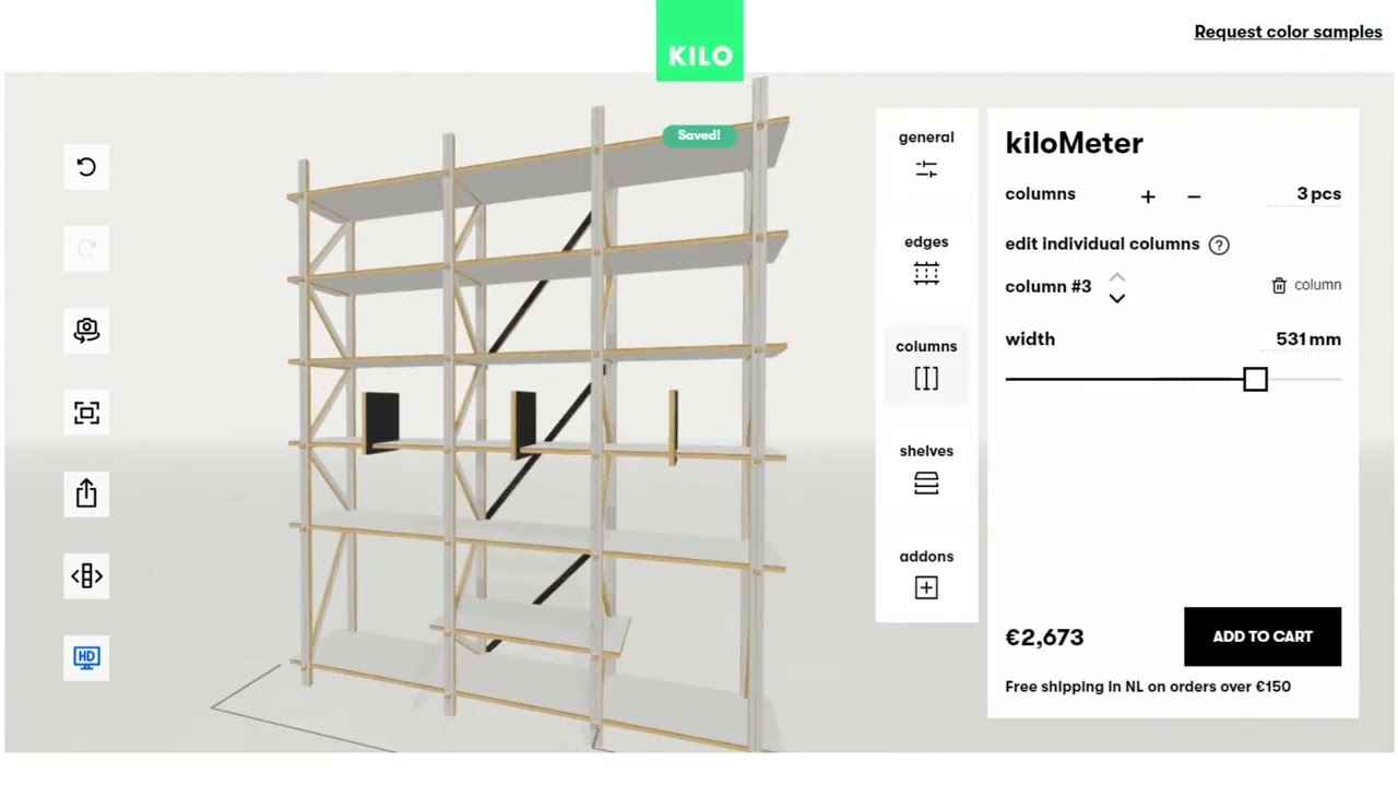 Salsita 3D Configurator: KILO Preview