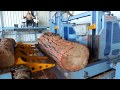 FİMAKSAN Digital Carriage & Tandem Log Band Saw Mill  (video 140 )