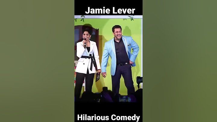 "Asha Ji" जी की Mimicry कर दू। Johny Lever Daughter Jamie Lever Hilarios Mimicry with Salman khan