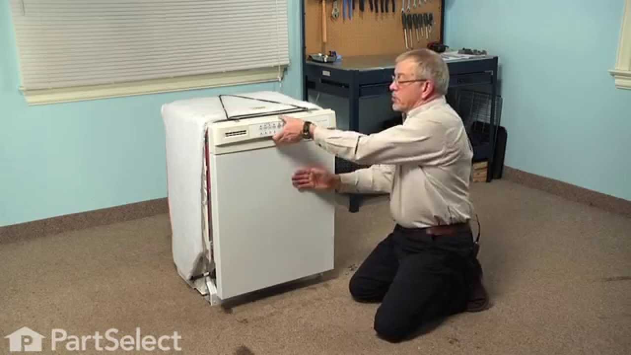 how to replace a dishwasher dispenser