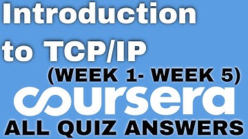 Introduction to TCP/IP  coursera quiz answers | Introduction to TCP/IP all quiz answers |