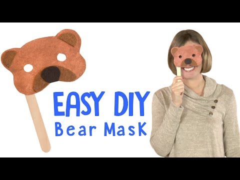 How to Make a Bear Mask | DIY Craft for Kids
