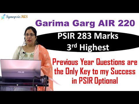 Toppers Talk Garima Garg AIR 220 | How to Prepare for UPSC | 3rd Highest in PSIR 283 Marks
