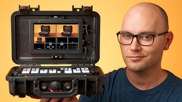 Video Monitor, Recorder and Switcher IN ONE CASE!