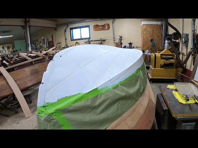 1950 Chris Craft Riviera 5200 Bottom Update August 12, 2021 Snake Mountain Boatworks LLC