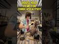 HOUSEHOLD ITEMS for ZOMBIE APOCALYPSE!!! #zombie #zombies #zombiesurvival #residentevil #deadisland2