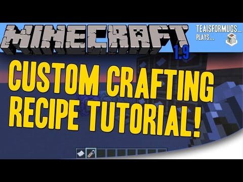 custom-crafting-recipes-in-vanilla-minecraft-1.9!---minecraft-tutorial