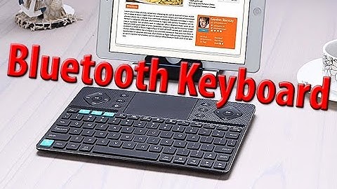 2017 Rii Bluetooth/Wireless Keyboard for Smart TV, TV Box, Tablets, Computers and Smartphones