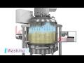 Filtration and Drying in Agitated Nutsche Filter Process 3d Animation