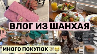 ВЛОГ ИЗ КИТАЯ / ШОППИНГ GUCCI, CELINE, APPLE, VAN CLEEF/ ТАОБАО/ РЕСТОРАНЫ #влог #шанхай #шоппинг