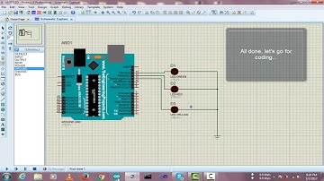 Arduino tutorial | how to blinking led in proteus with code
