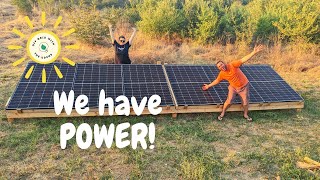 Our DIY Off Grid Solar Install Start To Finish | Fogstar Server Rack Battery