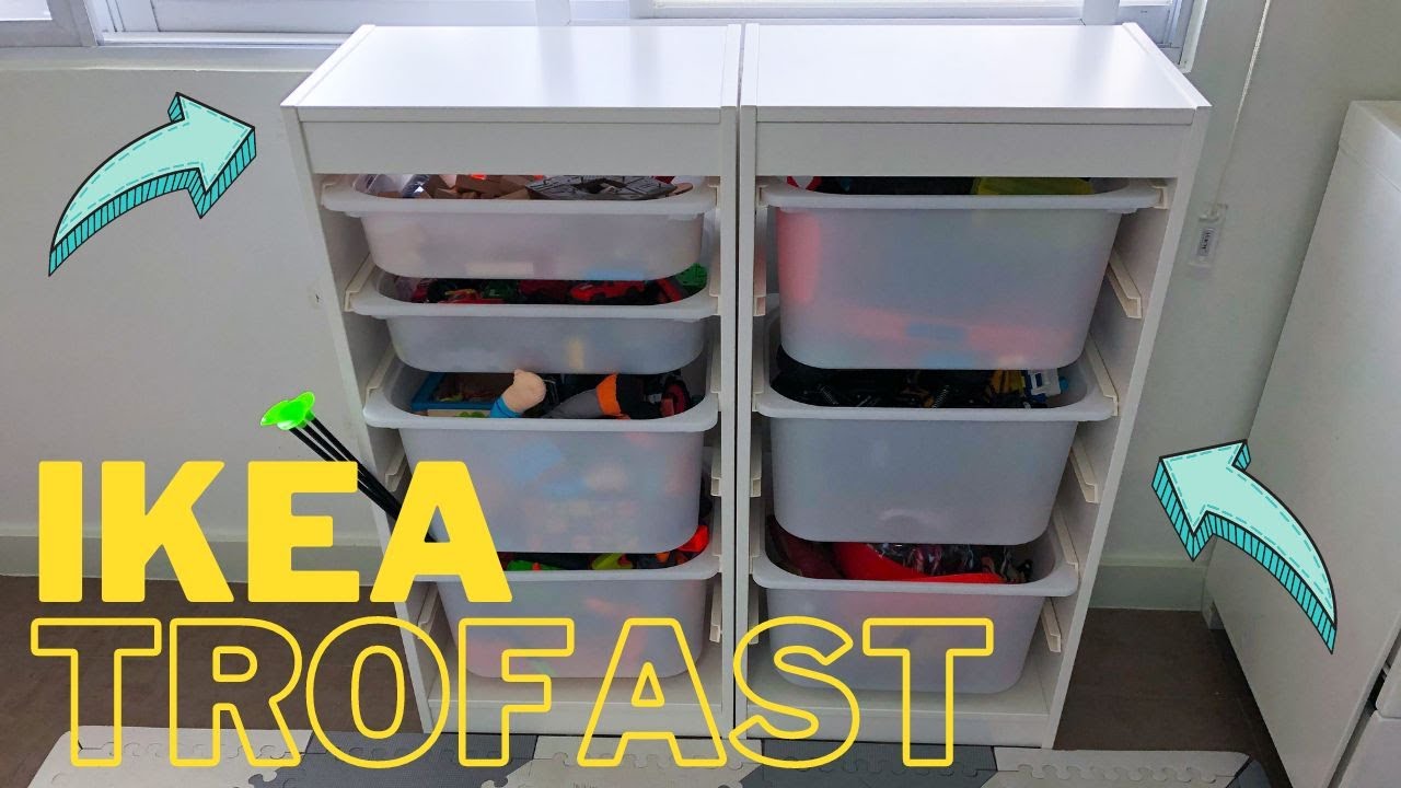 Comment utiliser le système de rangement modulable Trofast de chez IKEA ?