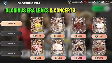 Glorious Era Official Leaks & Concepts 100%✅ | FC mobile