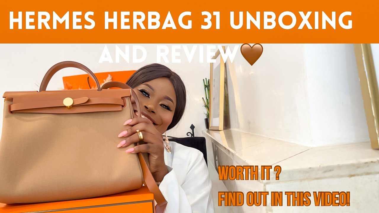 Hermes Herbag 31 review  Everything you need to know & removing strap  tutorial 