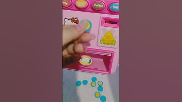 Most Cutest Mini Hellokitty Vending Machine ASMR #shorts #trending #viral #cutest #asmr