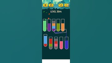 water sort puzzle - level 3544