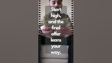 The #1 Negotiation Hack: Set the Anchor First