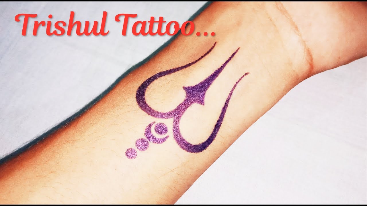 Om Trishul Damru Tattoo | Trishul Tattoo | Damru Tattoo | Tattoos, Shiva  tattoo, Trishul