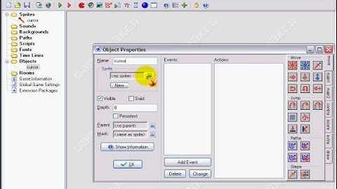 Game Maker 7 Lite how to make a custom cursor in-game