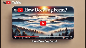 How does Fog forms?