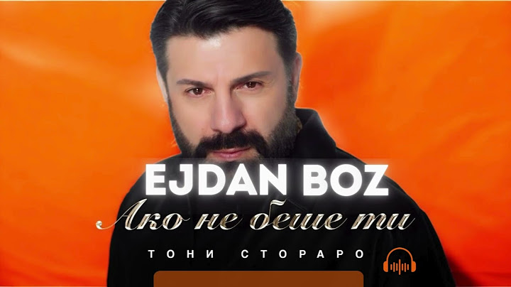 Toni Storaro - Ako ne beshe ti (Ejdan Boz Club Remix)