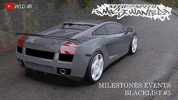 Milestones Events Blacklist #3 - Ronnie | Need For Speed : Most Wanted (2005) Gameplay Walkthrough